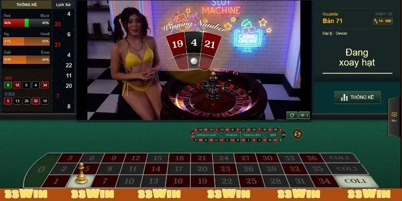 Cách chơi Roulette