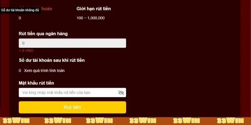 Cách rút tiền siêu nhanh được hỗ trợ từ nhà cái