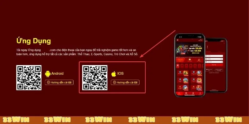 Quét mã QR tương thích hệ điều hành iOS
