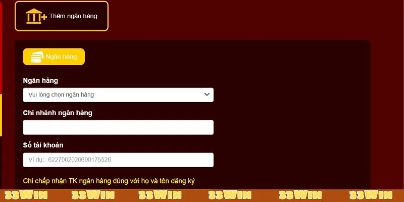 Tiến hành thêm thông tin dựa vào biểu mẫu được cung cấp