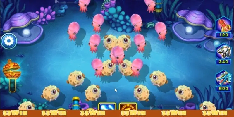 Trả thưởng tương ứng sinh vật biển anh em hạ gục