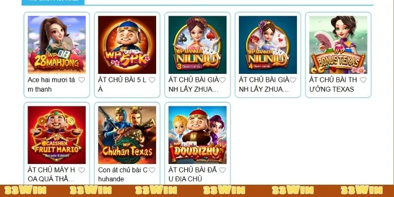 Trò chơi game bài đón đầu xu hướng với đồ họa rõ nét
